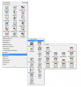 AMC Function Palette with parent