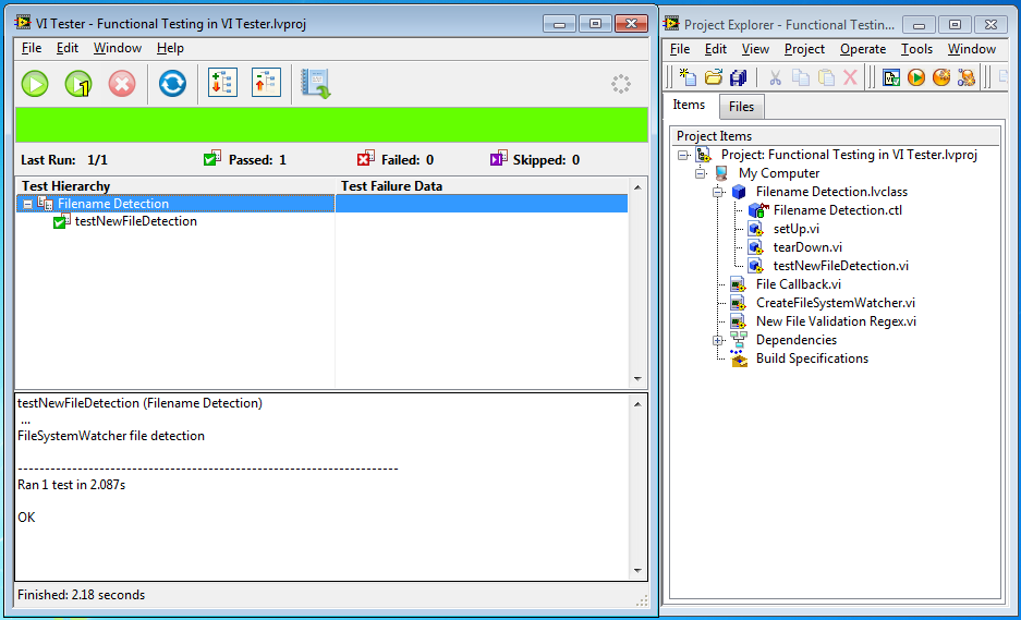 Functional Tests Passed