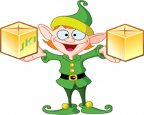 Elf with JKI Package