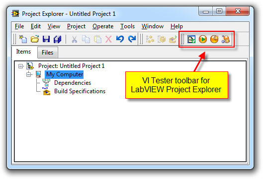 VI Tester Project Integration