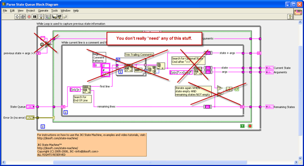 JKI State Machine Parse State Queue