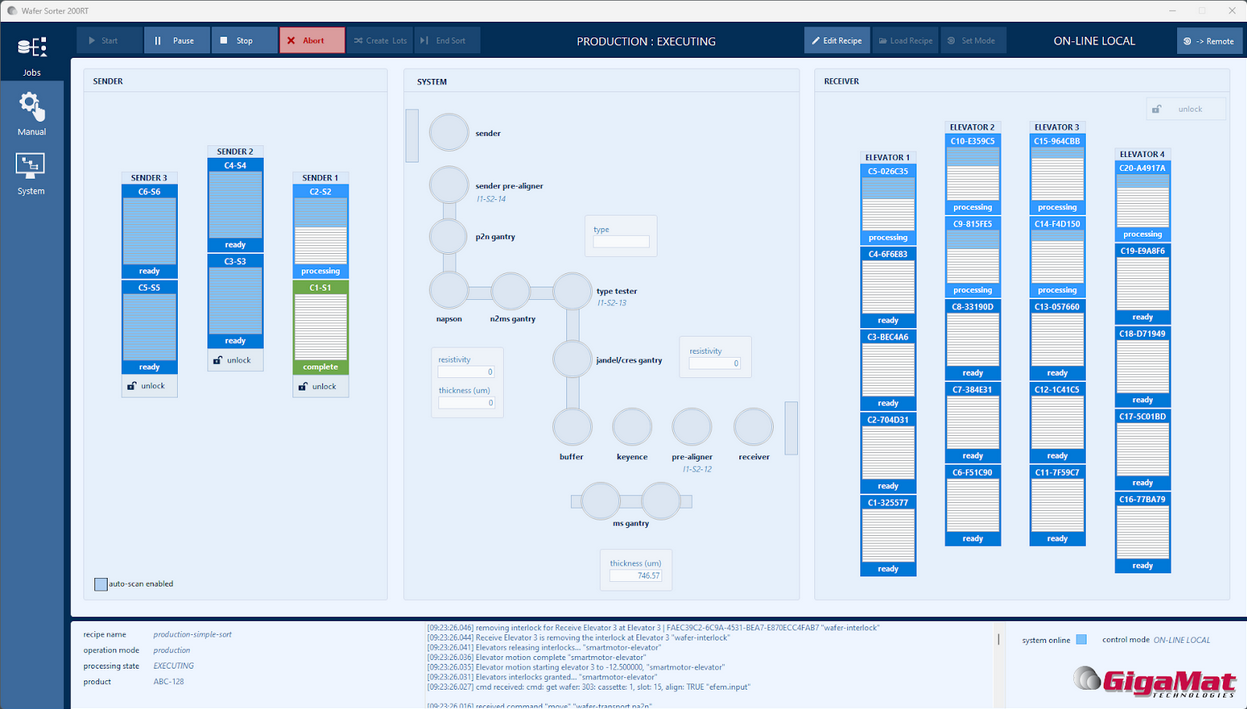 gigamat sorter gui gigamat sorter gui