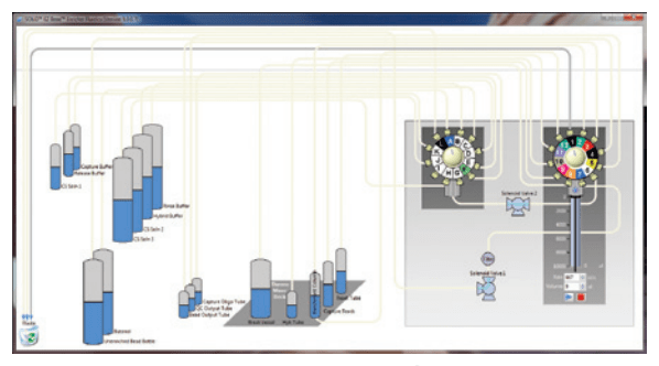 Fluidics Test Scree