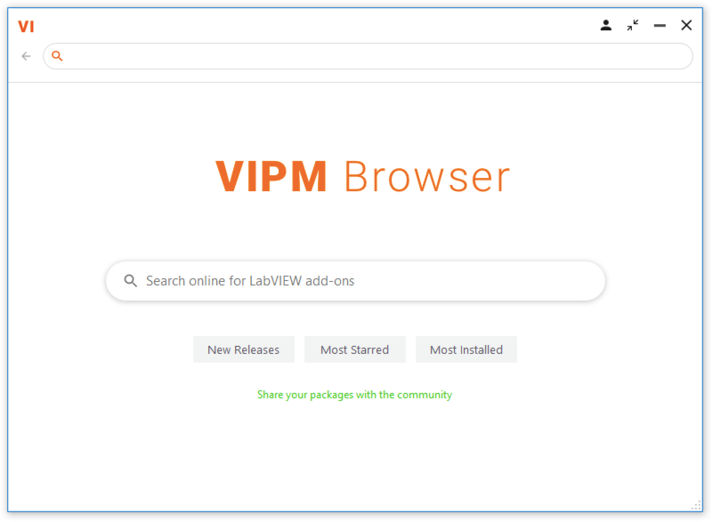 VIPM Browser - Package Search